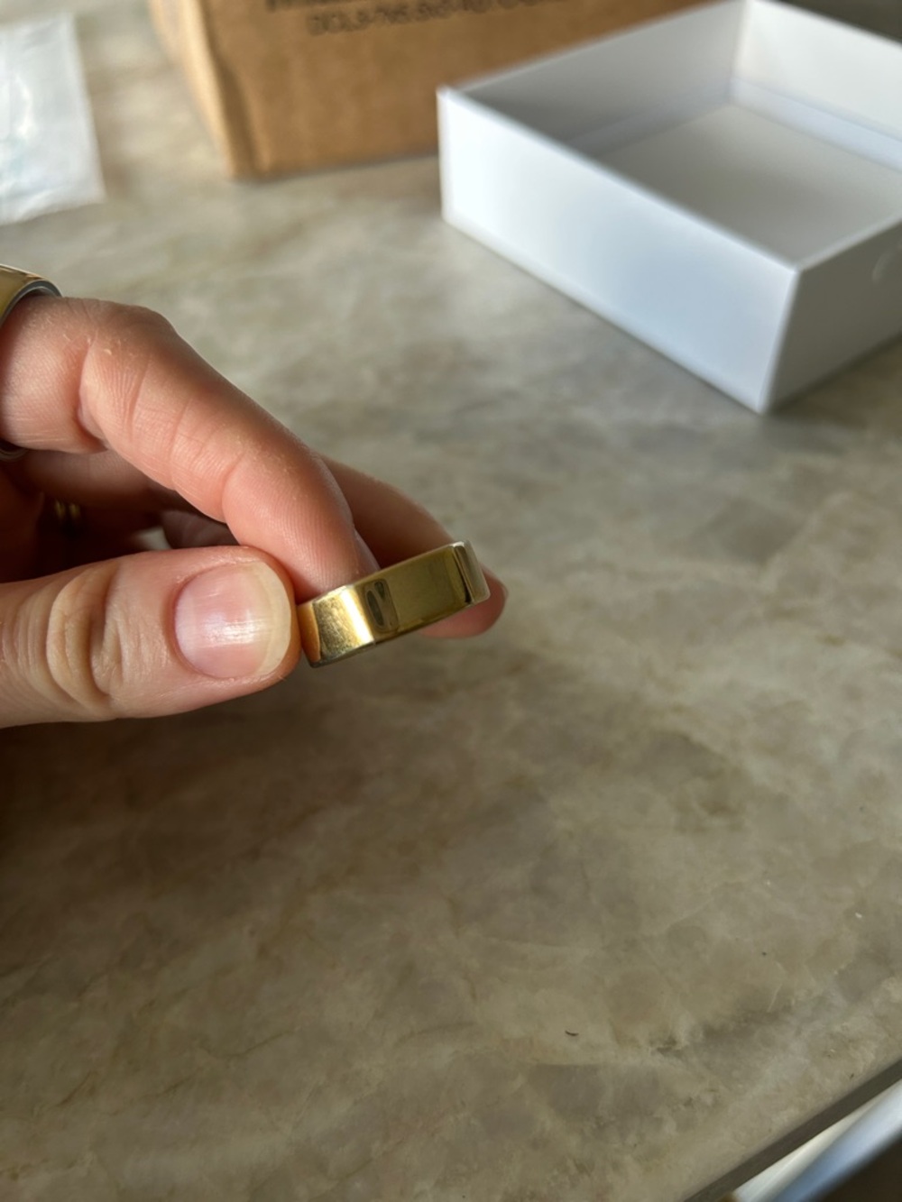 Gen 3 gold oura ring